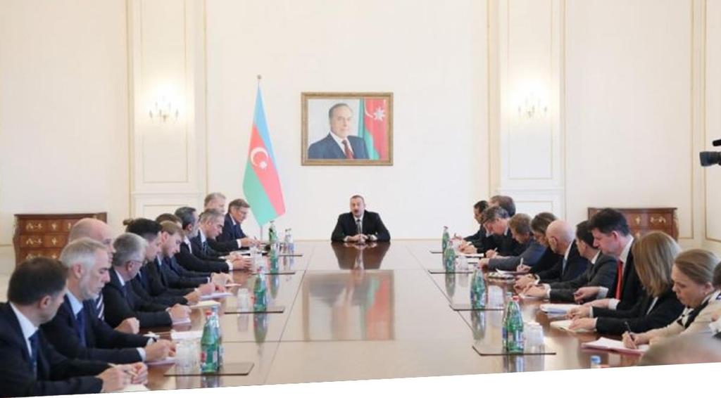 AZERBAYCAN IN AVRUPA BİRLİĞİ İLE İLİŞKİLERİ DERİNLEŞMEKTE Geçen hafta Bakü'de Azerbaycan ile Avrupa Birliği Konseyi arasında görüşmeler yapıldı.