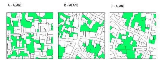 6. 2. 6 Yeşil Al anl arı n Karşıl aştırıl ması Far klı i ki şehirdeki t opla m yeşil alan kullanı ml arı nı n karşılaştırıl ması nda yönt e m ol arak, her il den seçil mi ş farklı özelliklere sahi p