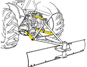 9.2. Üç Nokta Askı Sistemi Traktör arka dingiline gelen ağırlık yeterli olmadığı için, ağır çeki işlerinde gerekli olan çeki kuvveti çoğu kez, geliştirilememektedir.