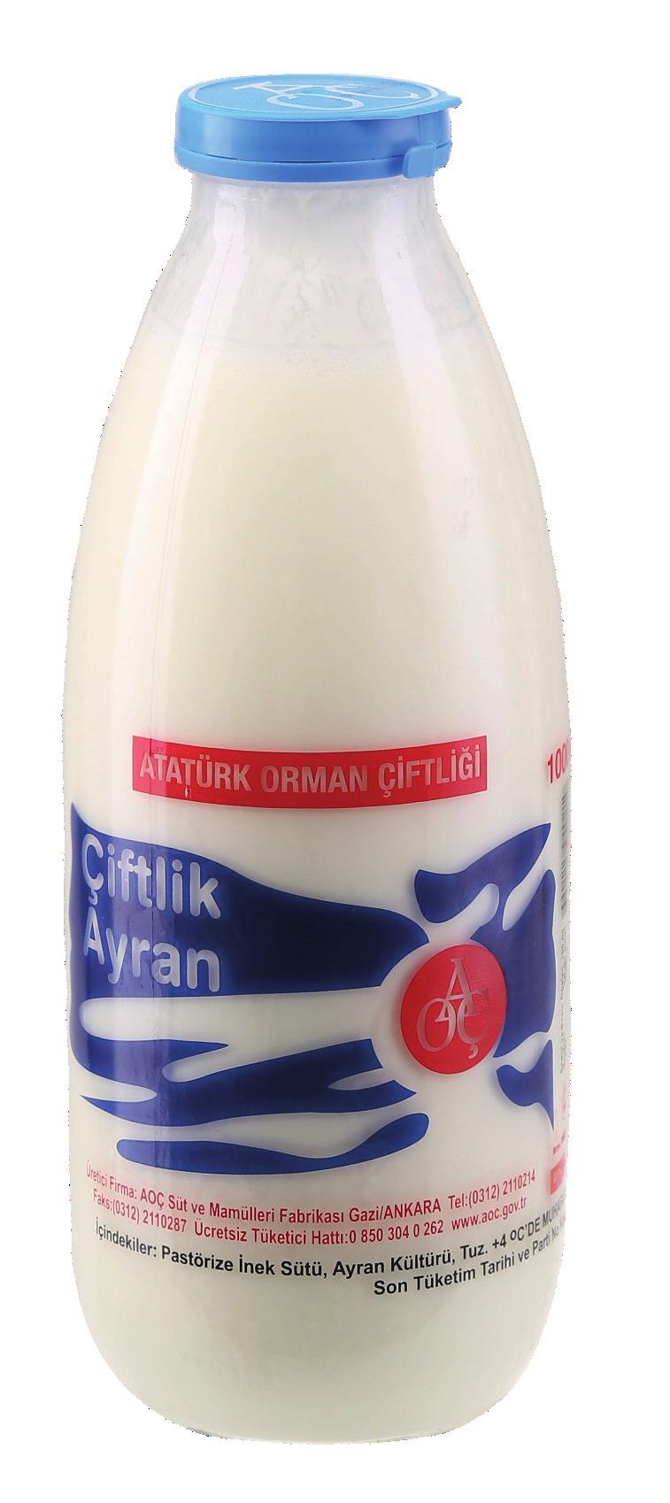 .. -. ATATÜRK ORMAN ÇIFTLIGI AYRAN Sadece rahatlatıcı ve doyurucu değil aynı zamanda çok sağlıklı bir içecek olan ayranın bu özelliği, modern tıp tarafından kanıtlanmış durumda.