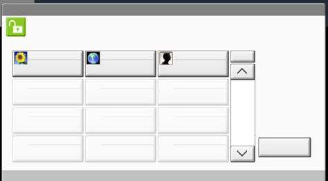 Temel İşlemler Basit Oturum Açma Oturum açmak için kullan c y seç. 01 02 03 No. A B C 1/1 Çalıştırma sırasında bu ekran görüntülenirse bir kullanıcı seçin ve oturumu açın.