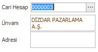 İŞLEME ÖZEL ALANLAR Hareket Tipi alanına borç/alacak değerleri girilmektedir. Hareketin türüne göre ilgi seçenek seçilir. Tutar bölümüne belgeye ait tutarı girebilirsiniz.