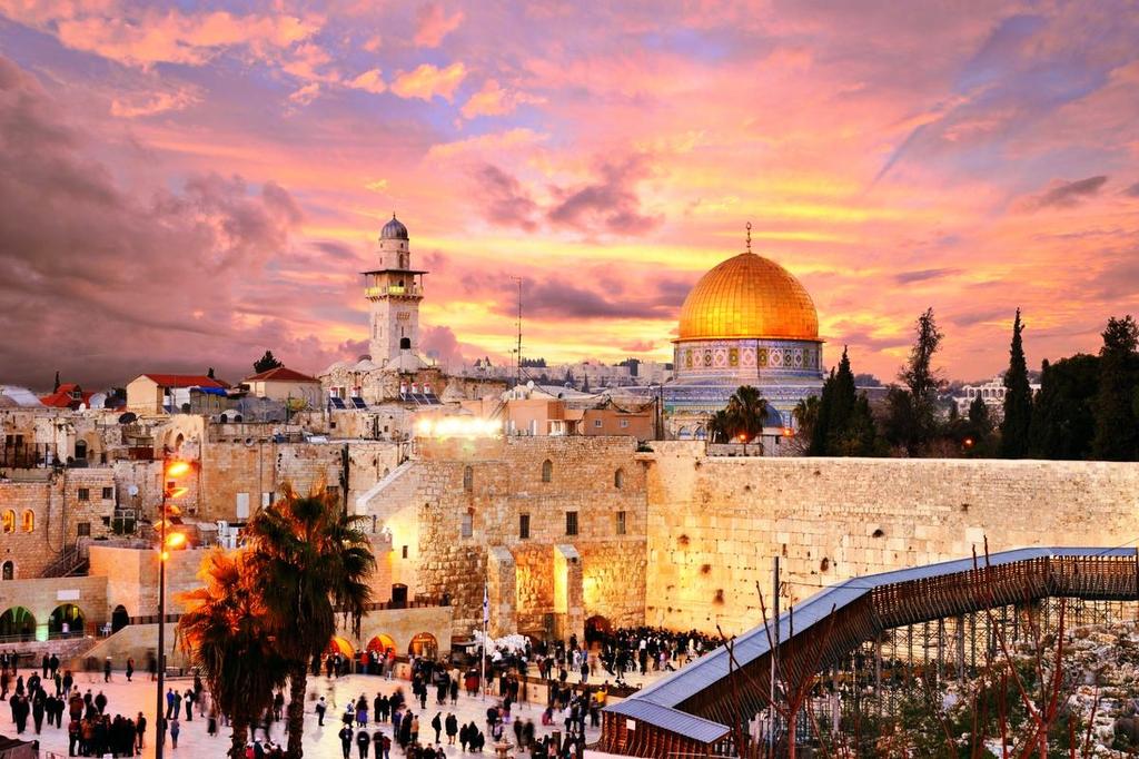 2. GÜN 03 Aralık 2017 Tel Aviv - Kudüs - Bedevi Çadırı Kahvaltının ardından 3 dinin