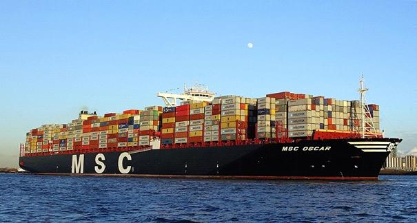 Med tterranean Sh pp ng Co. ( MSC ) Dünya taşımacılık devlerinden MSC 321'i kiralık olmak üzere toplam 510 gemi ve 3.150.