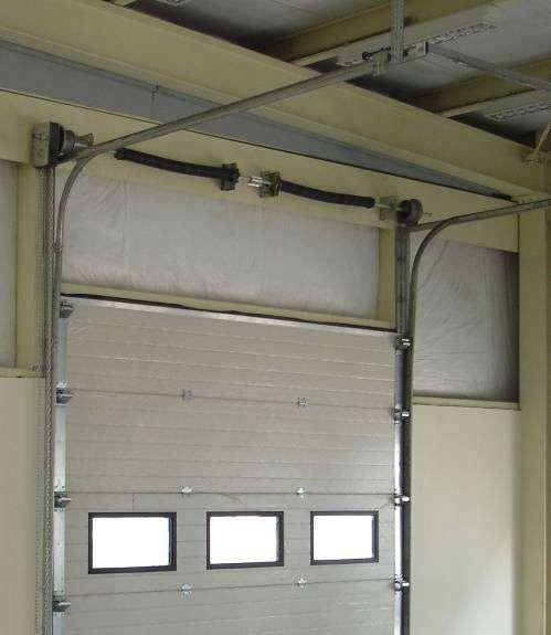 25 Standart Yataklama Tavan Eğimli ( NL following the roof) (NLFR) Bu sistem genelikle çatının eğimine uygun kapı açılımları için kullanılır.