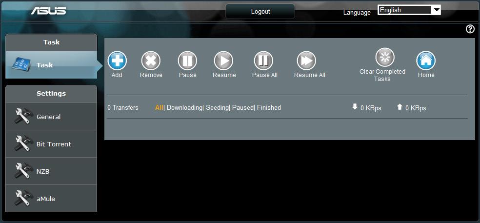 5.4 Download Master Download Master, dizüstü bilgisayarlarınız veya diğer aygıtlar kapalı olsa bile dosyaları karşıdan yüklemenize yardımcı olan bir yardımcı programdır.