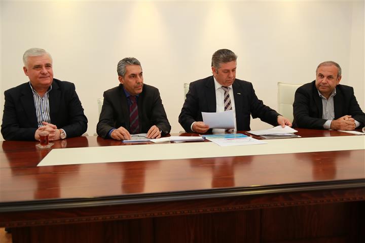 Bodrum Belediye Başkan Yardımcıları; Kemal Orman, İsmail Altındağ ve Turgay Kaya Taner Uslu Çalışmalar değerlendirildi Göreve yeni atanan Bodrum