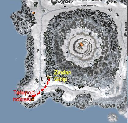 2 Kayıp Adaya vardığınızda, Kara Pençe Mağarası tam karşınızdaki zindandır. Yukarıdaki Kayıp Ada haritasından da göreceğiniz gibi Kara Pençe Mağarası, ada girişine oldukça yakında bulunmaktadır.