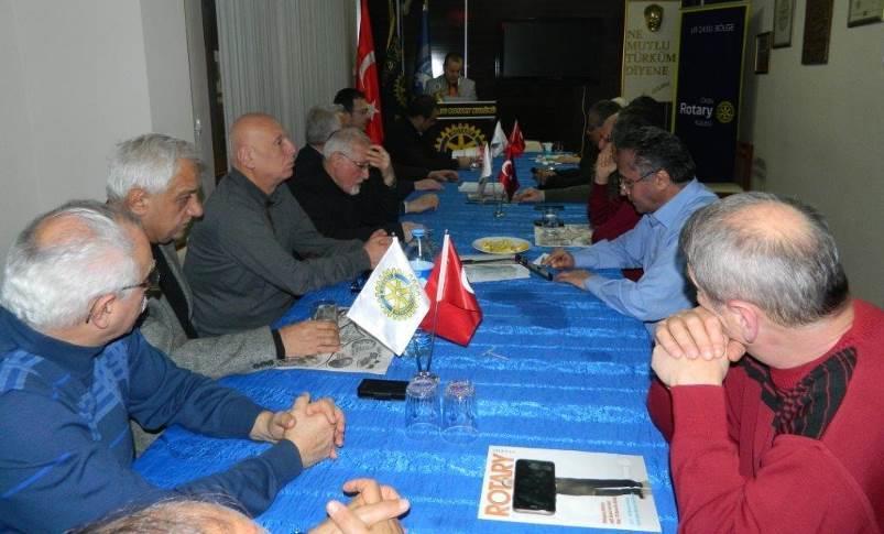 Ümit Metin Kardeş Kulüplerimiz : İstanbul Küçükçekmece Rotary Kulübü (2005 2006) Ordu Rotary Kulübünün 1633 üncü toplantısı saat 19.