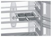 Kahvaltılık COSMO buzdolabı için özel olarak tasarlanmış kahvaltılık bölmesi rahatlıkla dolabınızdan çıkarıp kahvaltı sofrasında da kullanabileceğiniz dört adet kahvaltılık kabından oluşmaktadır.