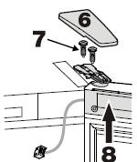 Mutfak tezgâhına monte etme Cihazı mutfağın genel yüksekliğine göre denkleştirmek için, cihazın üzerine uygun bir üst dolap monte edilebilir.