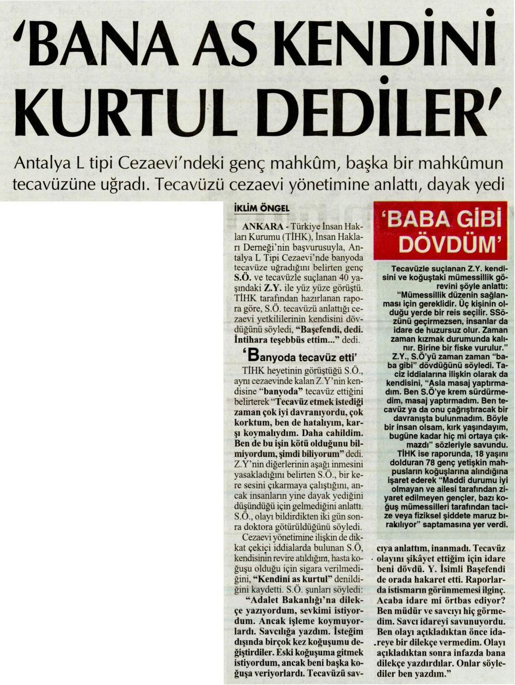 CUMHURİYET Tarih : 04.03.