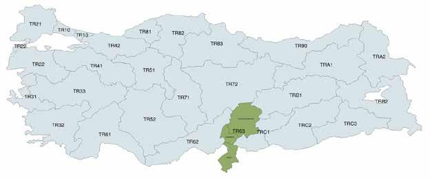 İdari Durum ve Nüfus Türkiye de, 2002 yılından itibaren, bölgesel istatistiklerin toplanması, geliştirilmesi, bölgelerin sosyo-ekonomik analizlerinin yapılması, bölgesel politikaların çerçevesinin