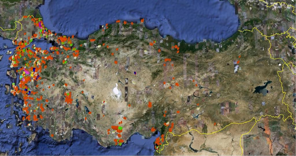 71 9. TÜRKĠYE ĠLETĠM SĠSTEMĠNDE ÇEġME HAVZASININ PLANLANMASI 9.1. Türkiye Elektrik Sisteminde Rüzgar Santrallerinin Bağlantı Durumu 1 Kasım 2007 tarihinde EPDK tarafından alınan rüzgâr enerjisi