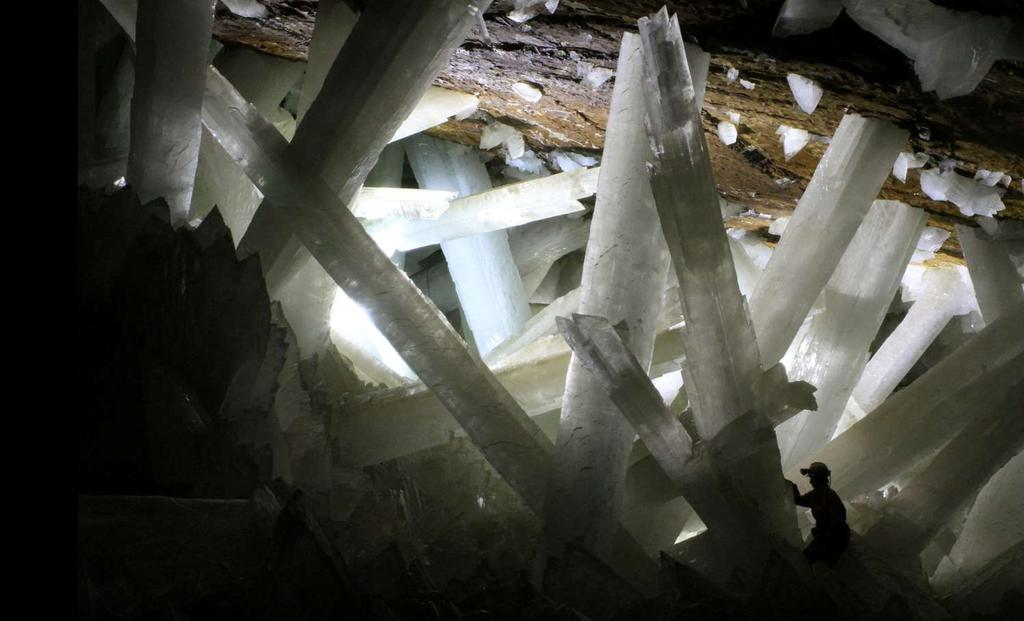 Dünya da keşfedilmiş en büyük kristaller