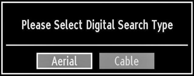 After selecting the language, Welcome! screen will be displayed, requiring you to set Country,Teletext Language and Scan Encrypted options.