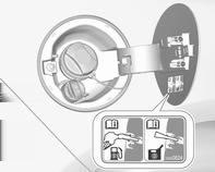 Kapatmak için, yakıt dolum kapağını bir tık sesi duyulana kadar sağa döndürün. Sürüş ve kullanım 187 Kapağı kapatın ve yerine oturmasını bekleyin.