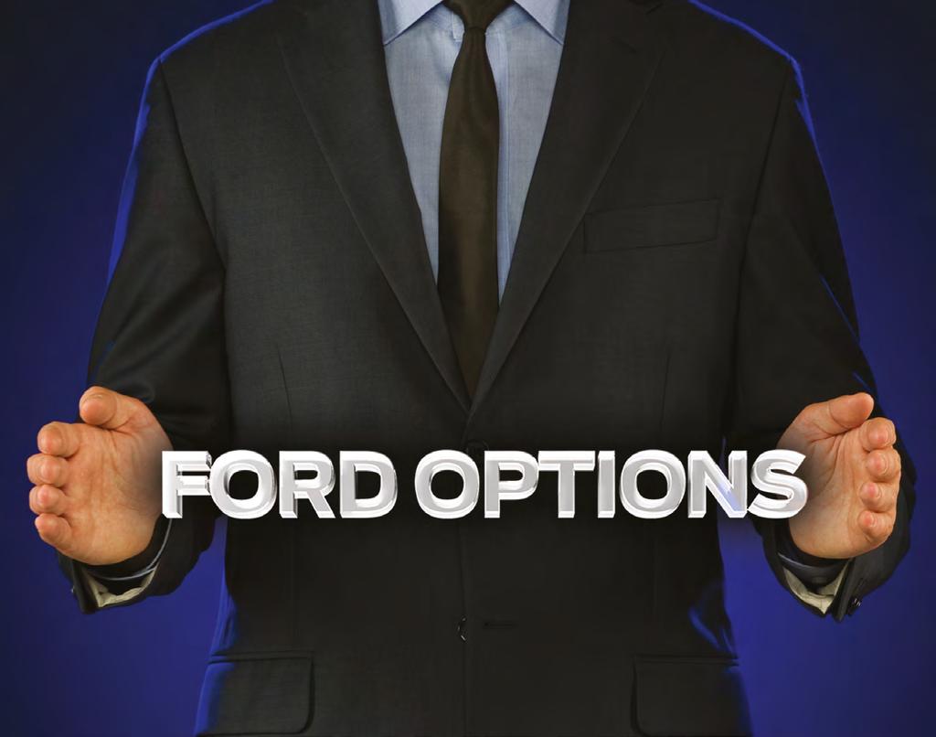 Ford Options özellikle size daha sık yeni araç sürüş keyfini yaşatmak için sunduğumuz bir üründür.