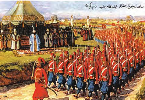 III. Selim mevcut askerî birliklerin ıslahına önem vererek yeniçerilere talim yapma zorunluluğu getirdi.