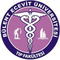 hazırlanan Bülent Ecevit Üniversitesi Tıp Fakültesi İntörn Uygulama Karnesi dir.