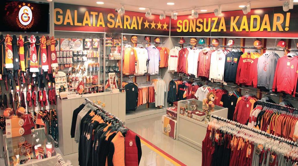 Mağaza satış gelirleri 27,6 milyon TL azaldı 2016-2017 futbol sezonunda Galatasaray ın azalan gelirlerinden birisi de forma ve lisanslı ürün satışlarından elde edilen gelirler olmuştur.