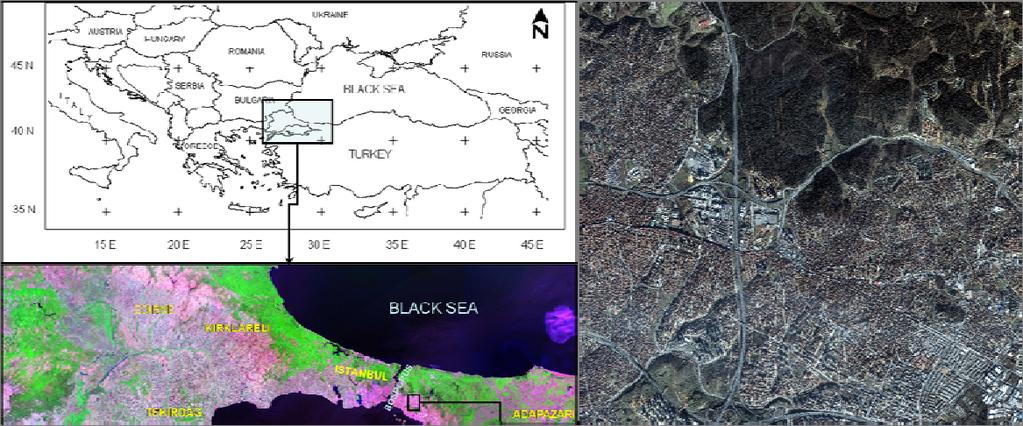 4. PROJE Orbview-3 Uydu Görüntülerinin Doğruluğunun ve Mühendislik Uygulamalarında Kullanım Olanaklarının Araştırılması projesi geometrik doğruluğun araştırılması, tematik doğruluğun araştırılması ve