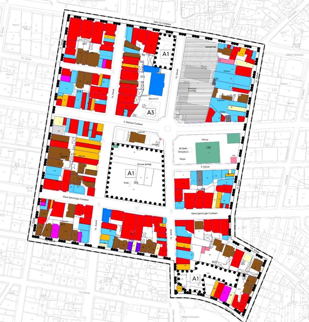 Meri 1/1.000 Ölçekli Koruma Amaçlı Uygulama İmar Planı Plan değişikliğine konu sahayı içine alan yürürlükte herhangi bir Koruma Amaçlı Uygulama İmar Planı bulunmamaktadır. 2.3.