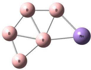 46 B 5 Mn iyon atom topaklarının hesaplama verileri CEP121-G 6-311++G(d.
