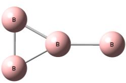 B 4-3 B 4-4 B 4-5 ġekil 6.5 (devam) B 4 Atom Topakları B 4 iyon atom topakları: Tablo 6.