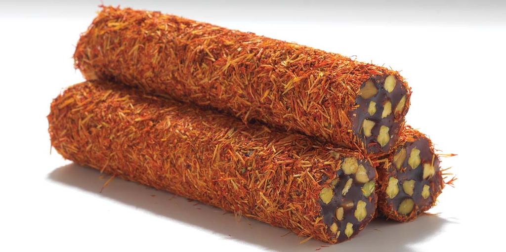 SAFRAN KAPLI FISTIKLI HALEP SUCUÐU Saffron's Covered Pistachio Aleppo Sausage KOD : 1022 NAR