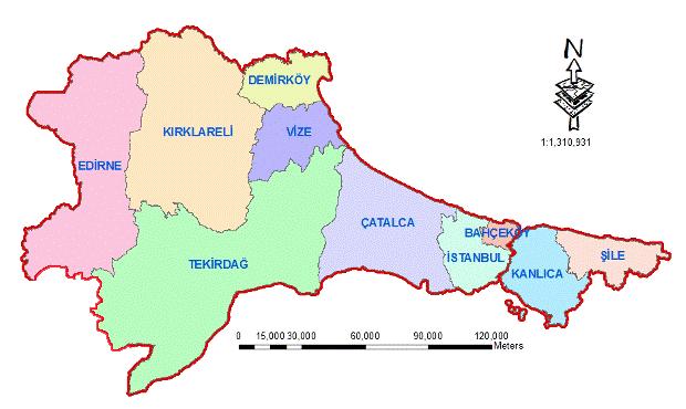 1973-1991 Yılları Arası Dönemi Model Plan anlayışı Fonksiyonel Planlamanın Gündeme Gelmesi (1989) İlk Fonksiyonel Plan İstanbul Orman Bölge Müdürlüğü Bahçeköy