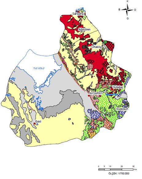 Güzelyurt Göleti: Güzelyurt ilçesi Selindiz Deresi üzerindedir. Sulama amaçlı olup, 1995 yılında hizmete girmiştir.