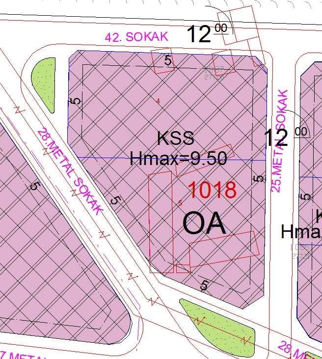 Şekil 17:1/1000 ölçekli Uygulama İmar Planı Durumu 2.