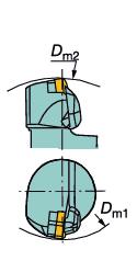 GENERL TURNNG External machining - Holders for negative basic-shape inserts Dış çap işleme - Negatif temel şekilli kesici uçlar için takımlar Coromant Capto kesme üniteleri CoroTurn RC rijit bağlama