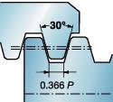 GENERL TURNNG Small part machining Küçük parça işleme CoroTurn XS CoroTurn XS kesici uçları Diş çekme Toleranslar, mm (inç): l a= +0.05 (+.002/-0) r ε= ±0.02 (±.0008) l 1= ±0.02 (±.0008) Merkez yüksekliği: +0.