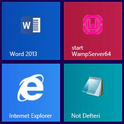 Wordpress İçin Bir Veritabanı Hesabının Oluşturulması WampServer yazılımının simge durumunda, turuncu renkte sabit kalması hizmetin başlayamadığı anlamına gelir.