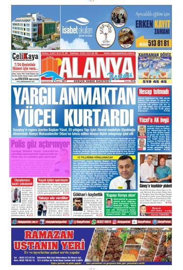 .. Sayfa : 1 ANTALYA Tiraj