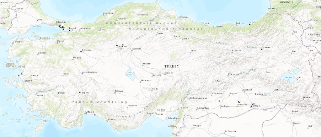 Türkiye Toprak Kirliliği Noktasal Kaynaklı Toprak Kirliliği - Denetlenen Sahalar