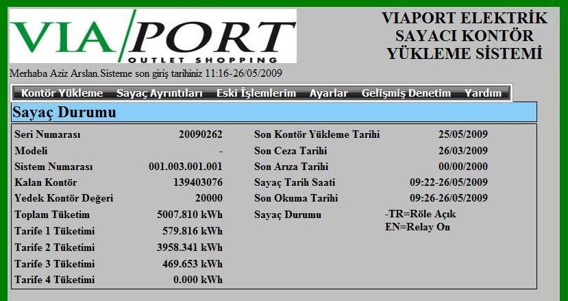 Bu hesap numarası sadece kontör yüklemeleri için kullanılacaktır. Tarafımıza yapacağınız diğer ödemeleri için (Ortak gider,aidat vs.) lütfen bu hesabı kullanmayınız.