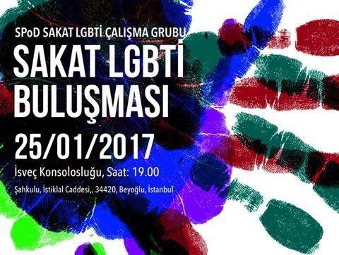 SPoD Sakat LGBTİ Çalışma Grubu Toplantıları Devam Ediyor Sakat LGBTİ Çalışma Grubu, engelli erişimine de uygun olan İsveç Konsolosluğu'nda toplantılarına devam ediyor.