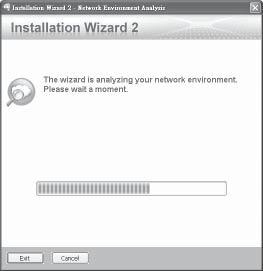 5 IP Adresi Atama 1. Yazılım CD sinin Software Utility dizinindeki Installation Wizard 2 (Kurulum Sihirbazı 2) programını çalıştırın. 2. Program, ağ ortamınız üzerinde analizler yapacaktır.