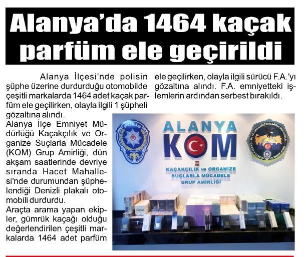 ANTALYA EKONOMİ Tarih : 18.