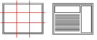 3x3 kuralı eski ve basit bir tasarım kuralıdır. Ekran, soldan sağa ve yukarıdan aşağıya 3 parçaya bölünerek 3x3 bir matris elde edilir.
