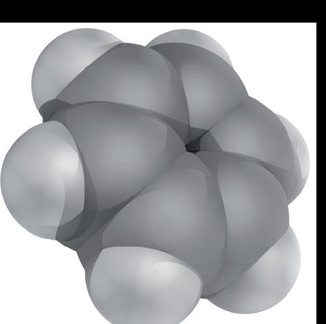 AROMATİK HİDROKARBONLAR Aromatik hidrokarbonlar veya arenler, halkalı yapılıdır. Genellikle halkaları altı atomludur (Şekil : 14).