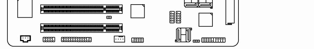 15) F_AUDIO (Ön Panel Ses Konektörü) Ön panel ses konnektörü Intel Yüksek Tanımlı (HD) ve AC'97 ses desteklidir. Kasa ön panel ses modülünü bu konektöre bağlayabilirsiniz.