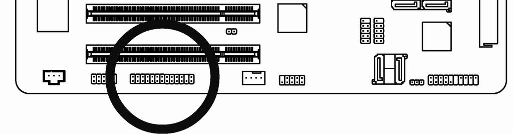 LPT (Paralel Port Bağlant ı Soketi) LPT bağlantı soketine isteğe bağlı bir LPT port kablosu