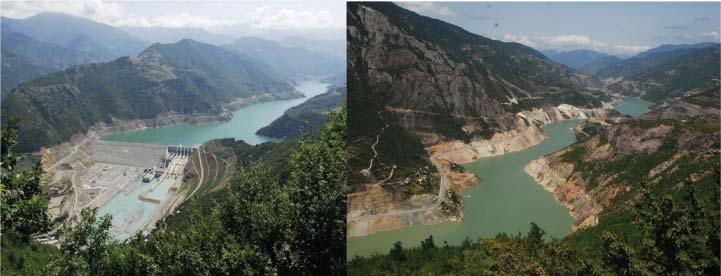 Borçka Barajı ve HES Aşağı Çoruh Havzası nda yapımı tamamlanan Borçka Barajı ve HES enerji üretimi amaçlı planlanmış olup 28.02.