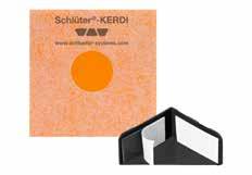 Schlüter - KERDI-FIX montaj yapıștırıcısı, temizlik mendilleri ve montaj köșeleri dahildir. (eknik data 8.