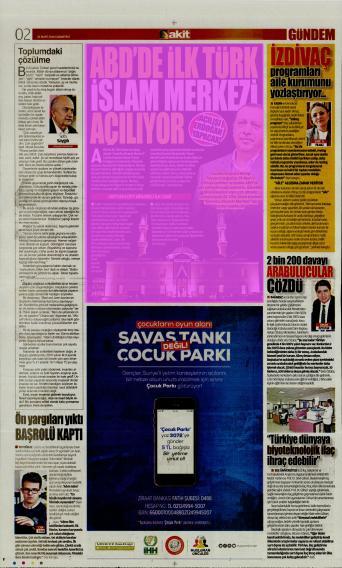 Sayfa : 2 İSTANBUL Tiraj :
