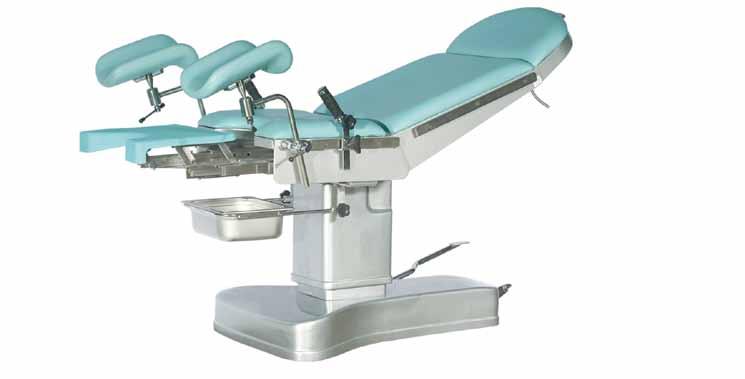 Jinekoloji Masası Gynecological Table MODEL UM - GT / 01 Teknik Özellikler Yükseklik (min. - max.